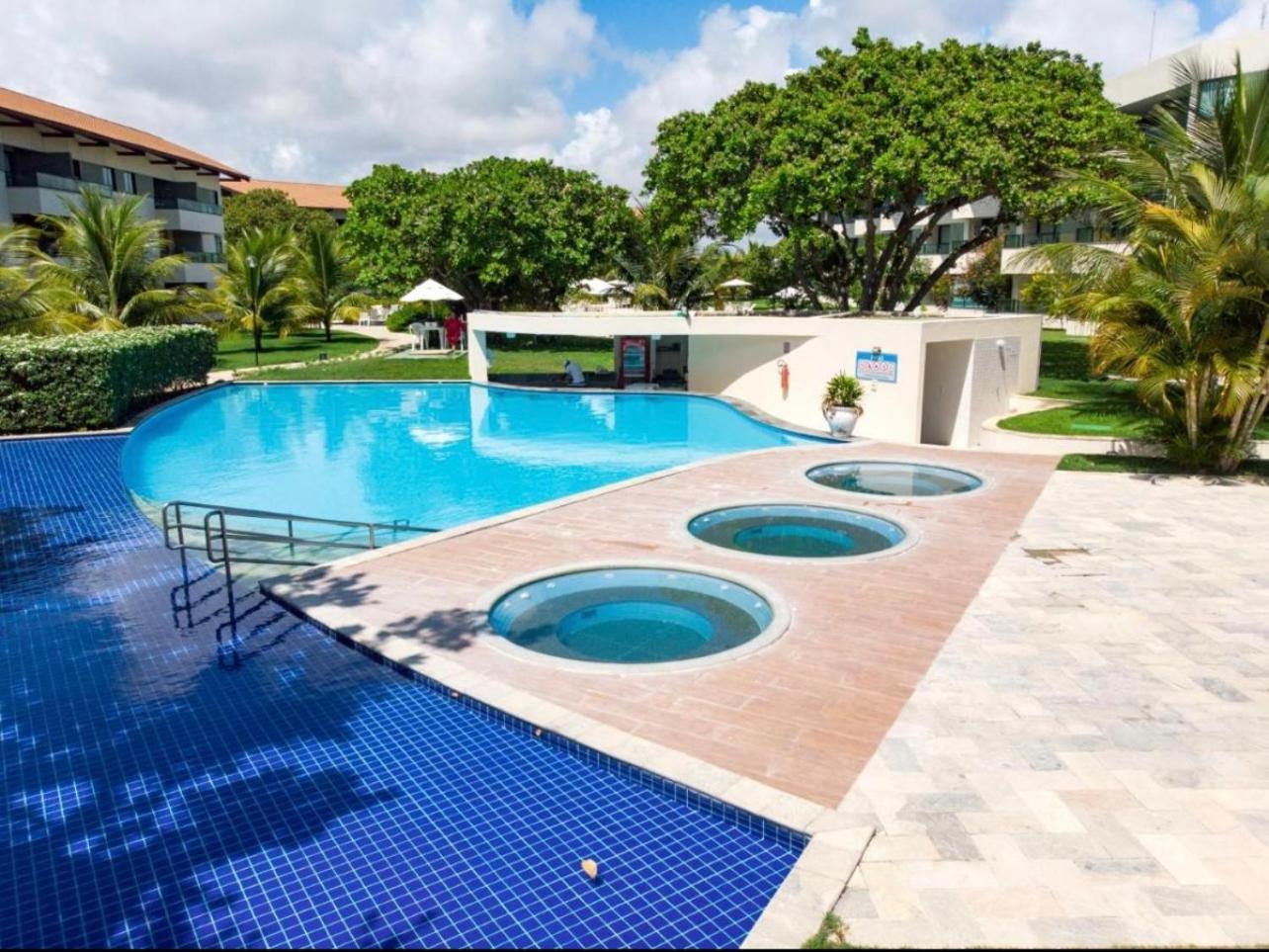 Flat Beira Mar - Carneiros Beach Resort ตามังดาเร ภายนอก รูปภาพ