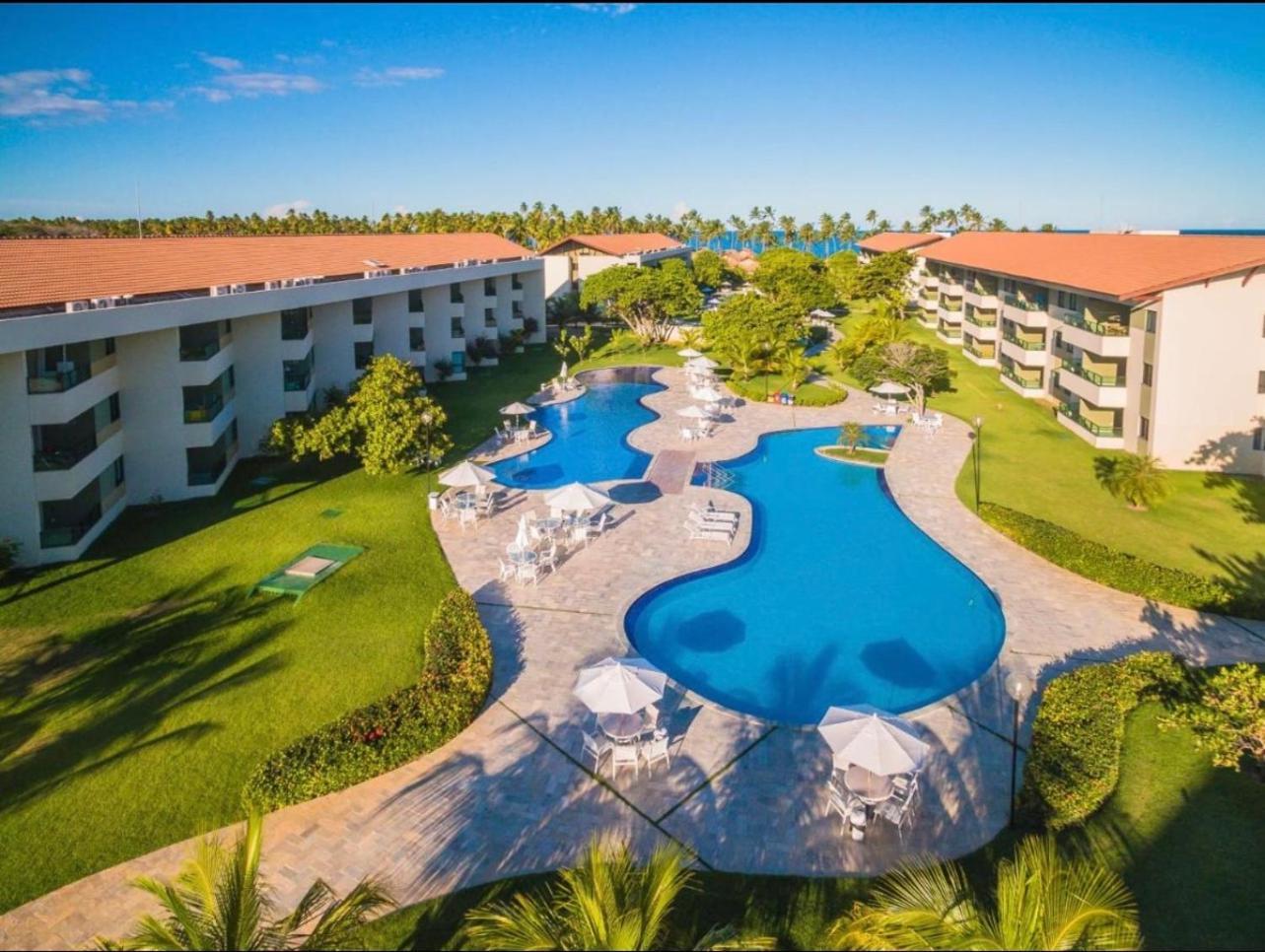 Flat Beira Mar - Carneiros Beach Resort ตามังดาเร ภายนอก รูปภาพ